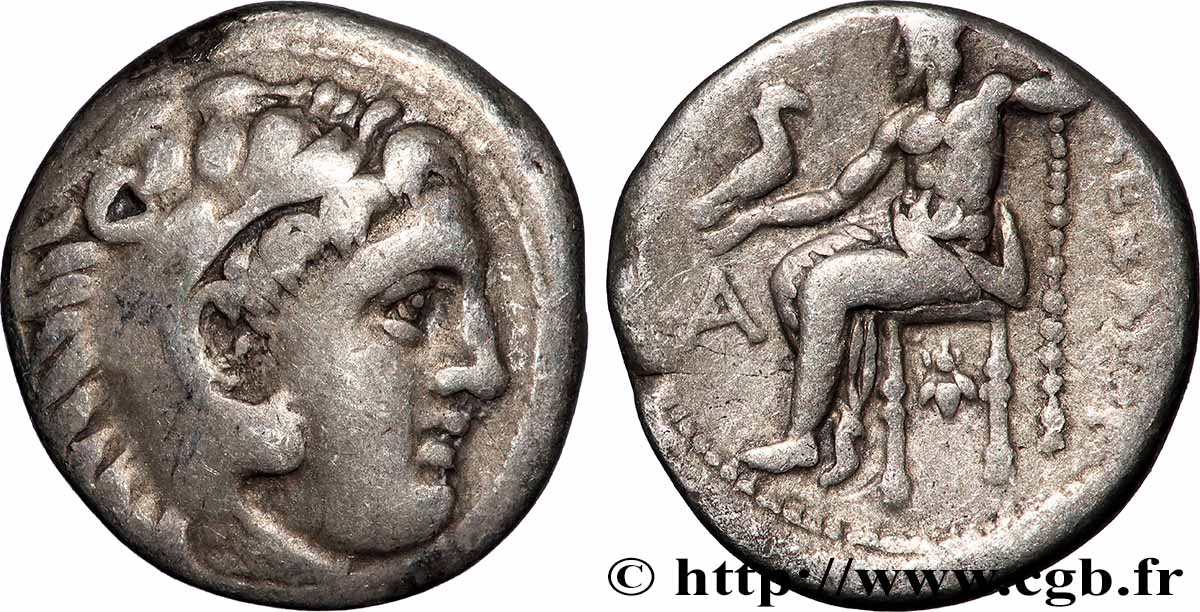 MACÉDOINE - ROYAUME DE MACÉDOINE - PHILIPPE III ARRHIDÉE Drachme TTB