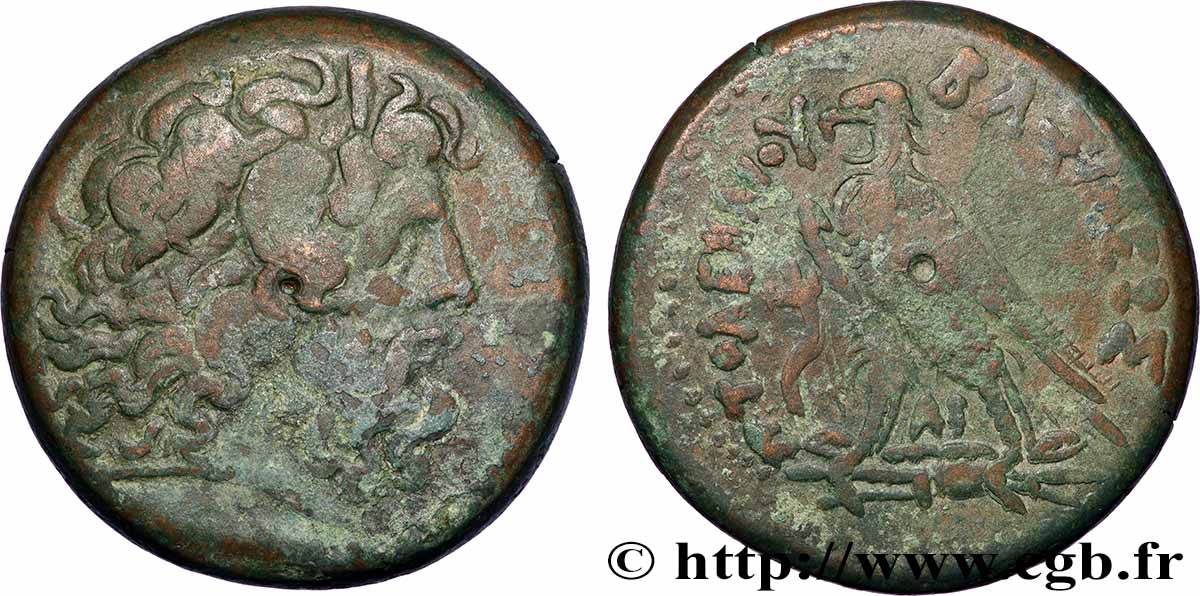 EGYPTUS -PTOLEMAIC KINGDOM - PTOLEMY IV PHILOPATOR Octochalque XF