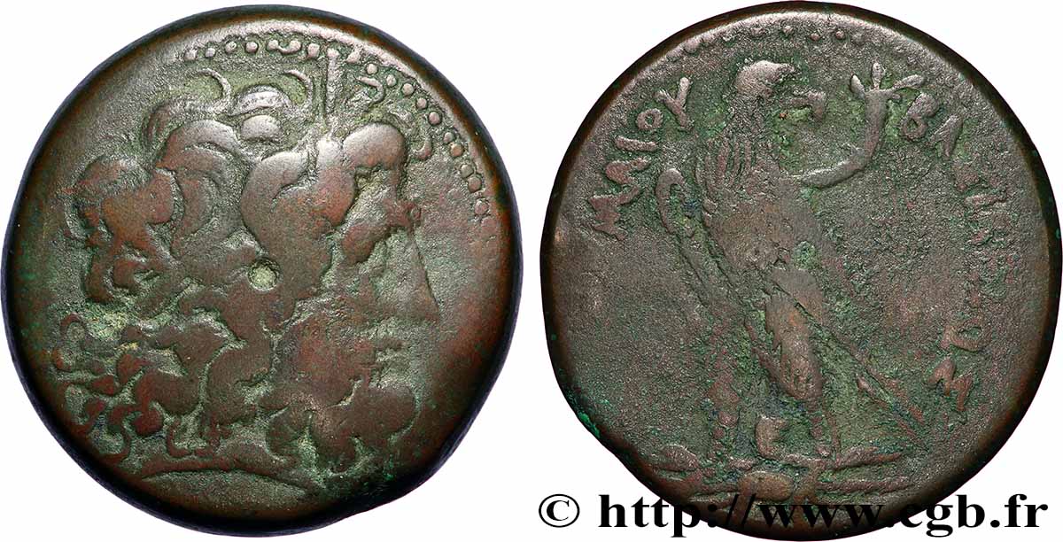 ÄGYPTEN - PTOLEMÄISCHE KÖNIGREICH ÄGYPTEN - PTOLEMAIOS III EVERGETES Tetrobole fSS