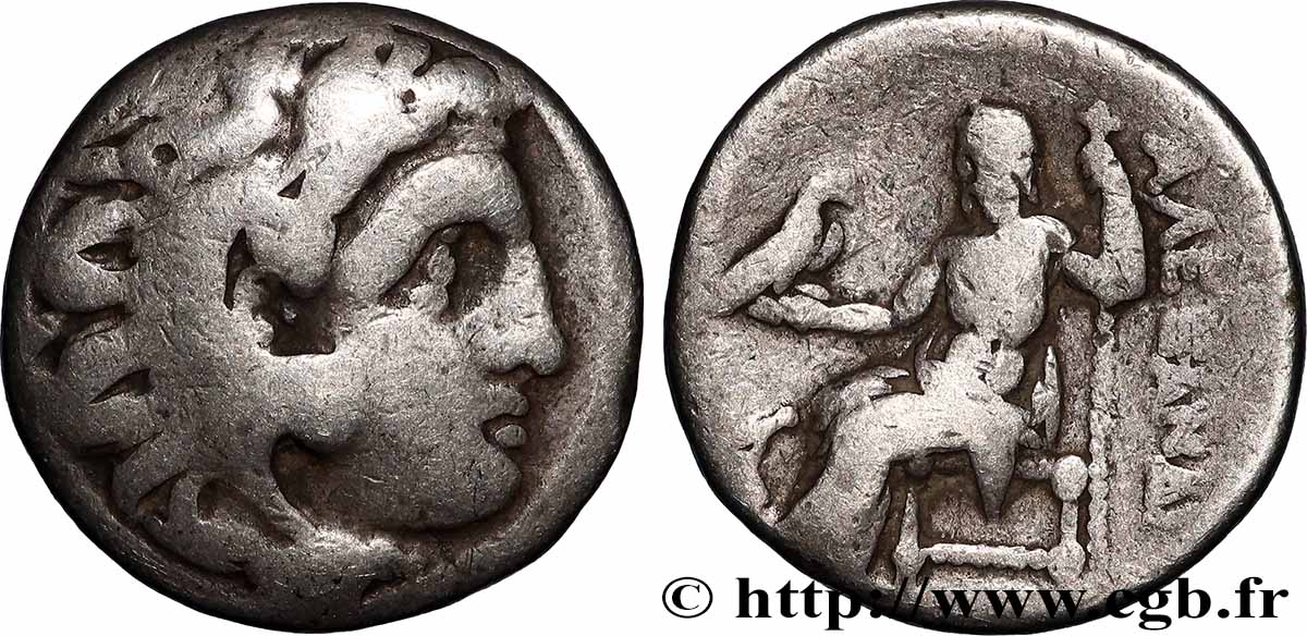 MAKEDONIEN - MAKEDONISCHE KÖNIGE - ANTIGONOS MONOPHTALMOS Drachme fSS