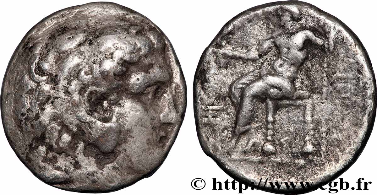 MACEDONIA - KINGDOM OF MACEDONIA - PHILIP III ARRHIDAEUS Tétradrachme VF