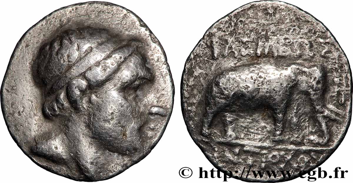 SYRIEN - SELEUKIDISCHES KÖNIGREICH - ANTIOCHOS III DER GROßE Drachme SS