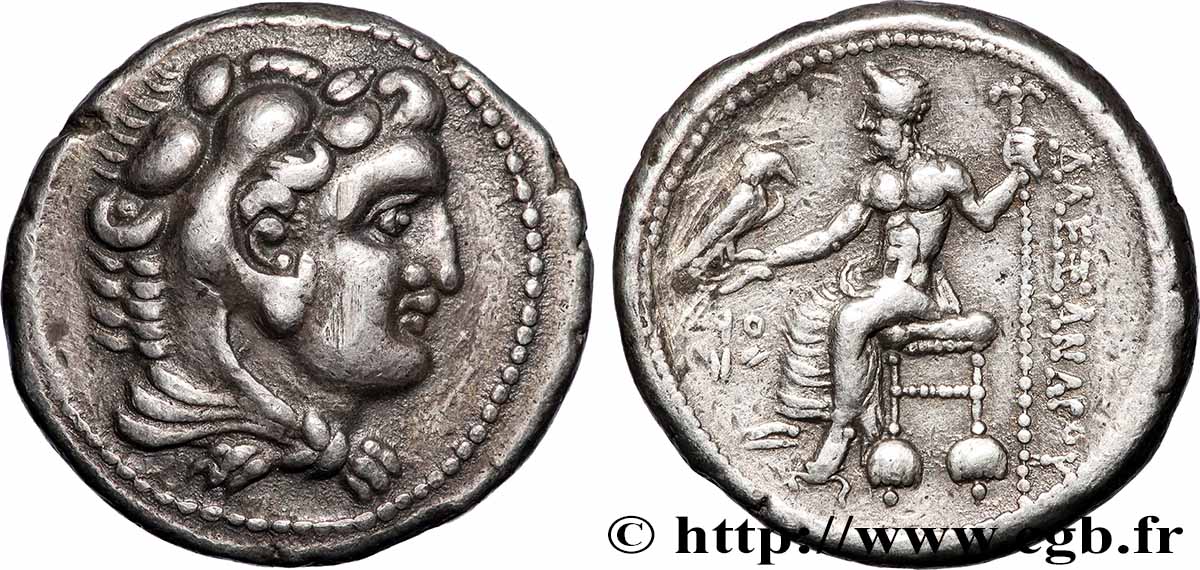 MACEDONIA - REINO DE MACEDONIA - FELIPE III ARRIDAIOS Tétradrachme EBC/MBC+