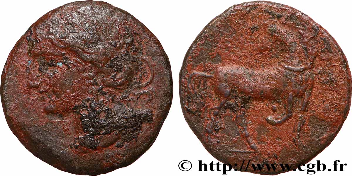 ZEUGITANIEN - KARTHAGO Shekel fSS