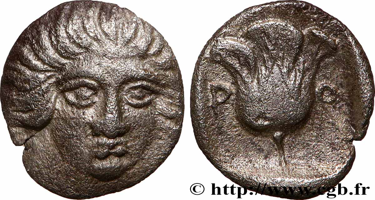 CARIA - CARIAN ISLANDS - RHODES Hemidrachme XF