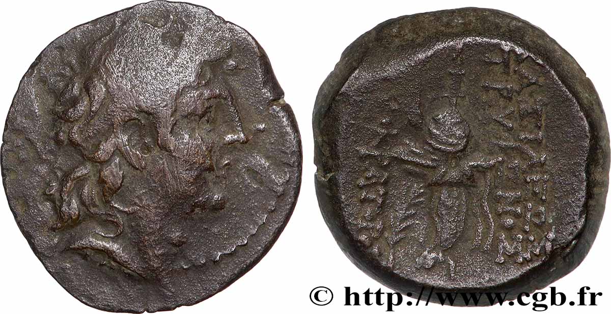 SYRIEN - SELEUKIDISCHES KÖNIGREICH - TRYPHON Chalque fSS