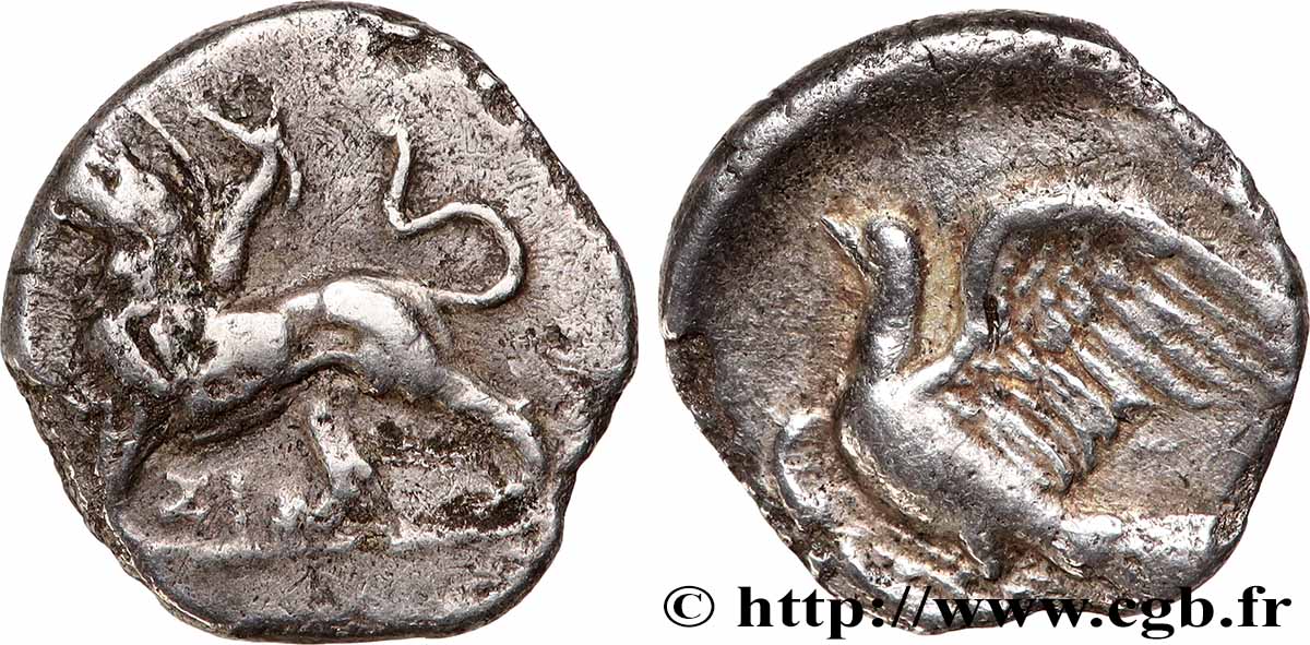 SIKYONA - SIKYON Hemidrachme XF