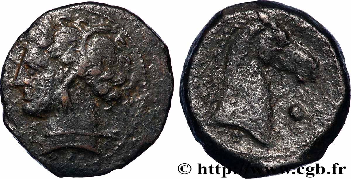 ZEUGITANIA - CARTHAGE Shekel XF