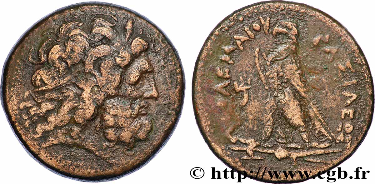 EGYPT - LAGID OR PTOLEMAIC KINGDOM - PTOLEMY IV PHILOPATOR Octochalque XF
