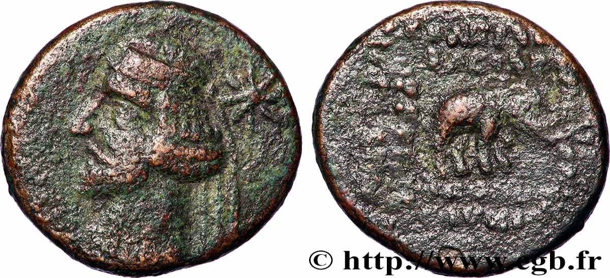 ROYAUME PARTHE - MITHRIDATES III Tetrachalque VF