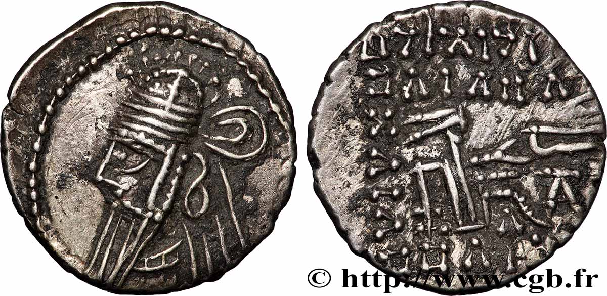 PARTIA - REINO DE PARTIA - OSROES II Drachme q.SPL