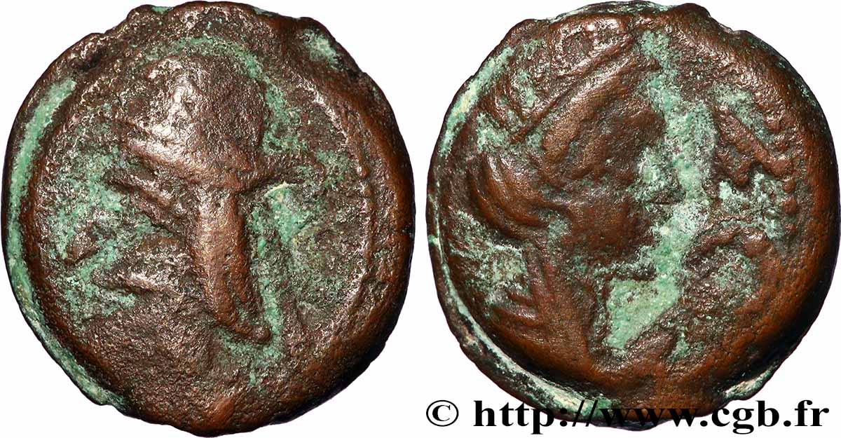 PARTHIAN KINGDOM - VOLOGESE IV Bronze XF
