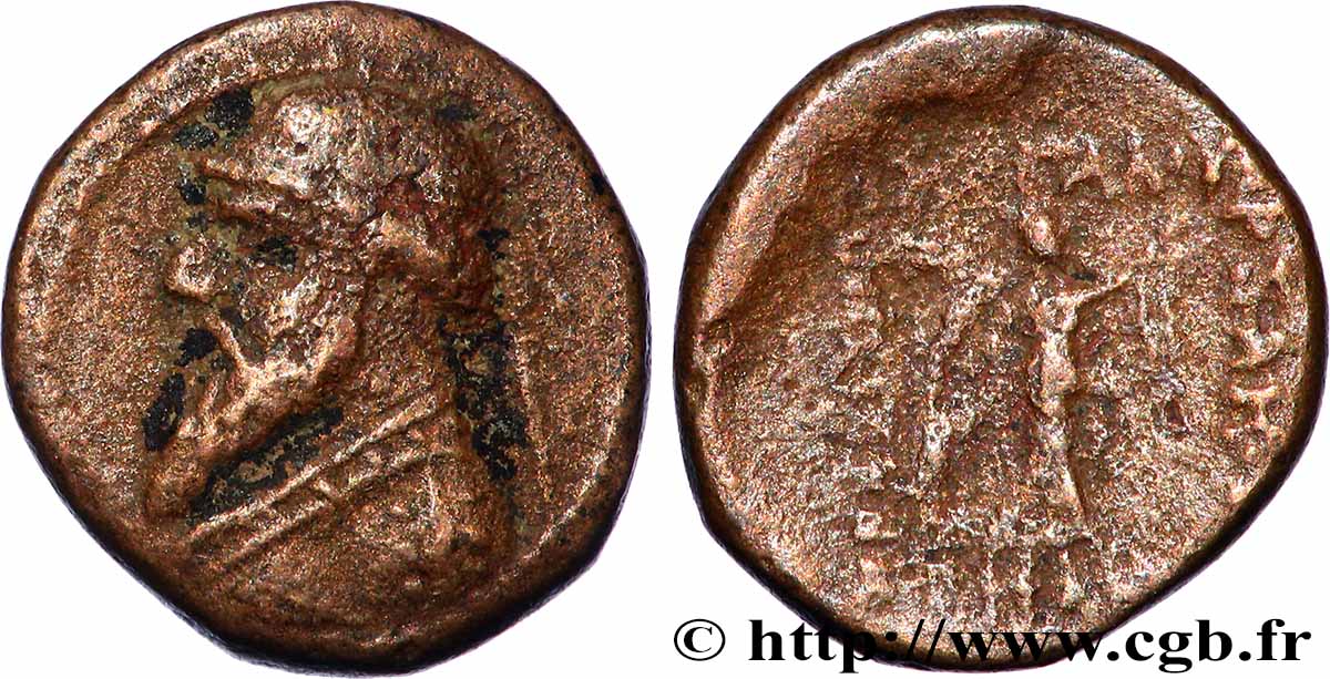 PARTIA - REGNO DI PARTIA - MITRADATO II Hemichalque BB