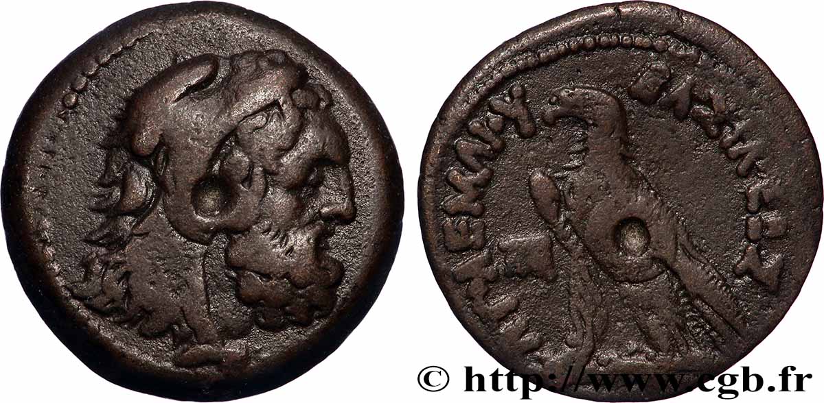 EGIPTO - EGIPTO PTOLEMAICO - PTOLEMEO VIII EVERGETES II Obole MBC