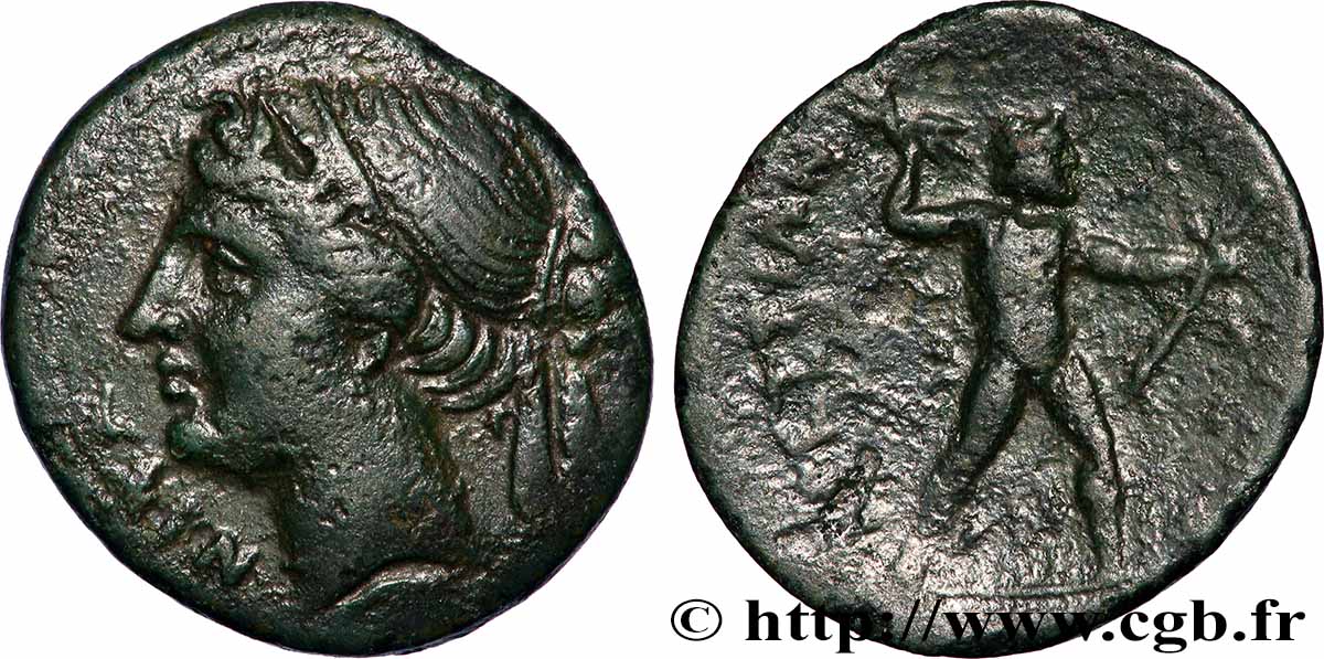 BRUTIUM - BRETTI Hemidrachme ou demi-unité MBC