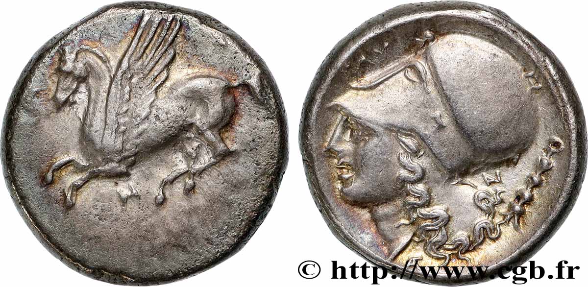 AKARNANIA - ANACTORION Statère ou Didrachme AU/AU