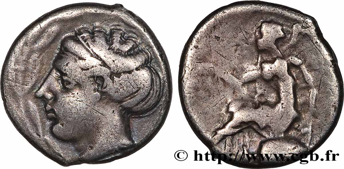 BRUTTIUM - TERINA Nomos, statère ou didrachme BB/q.BB