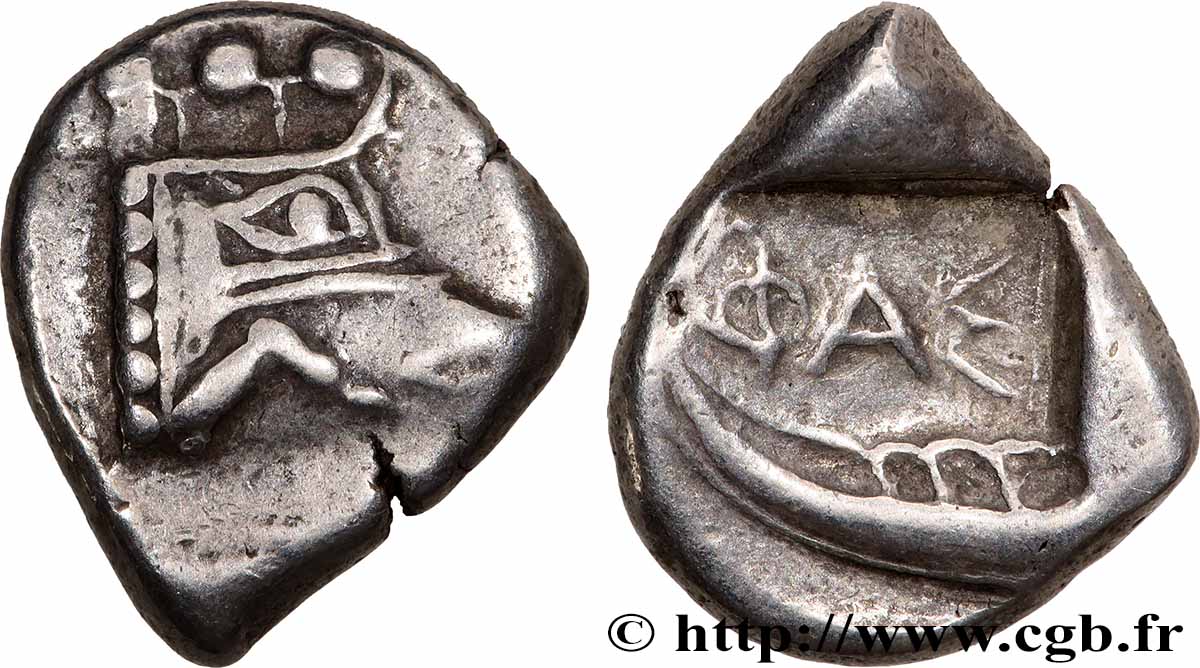 LYCIA - PHASELIS Tétrobole AU/XF