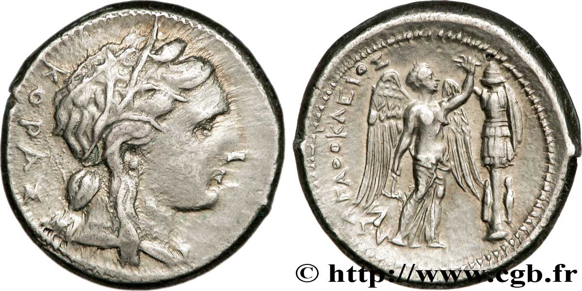 SICILE - SYRACUSE Tétradrachme SUP