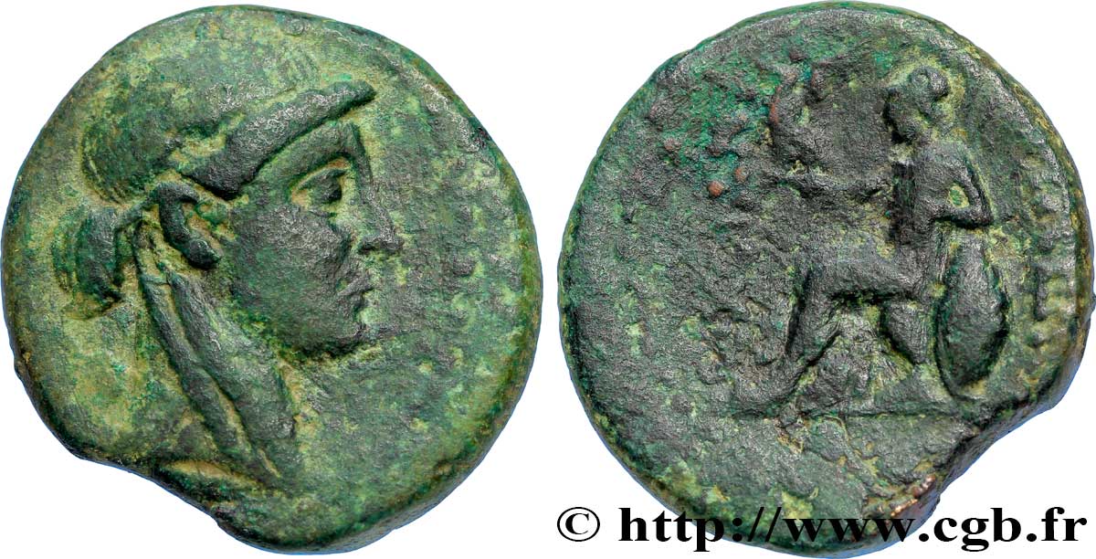 SYRIA - SELEUKID KINGDOM - ANTIOCHUS III THE GREAT Dichalque XF/VF