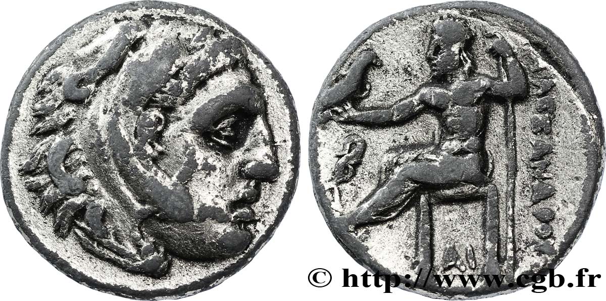 MACEDONIA - KINGDOM OF MACEDONIA - PHILIP III ARRHIDAEUS Drachme XF