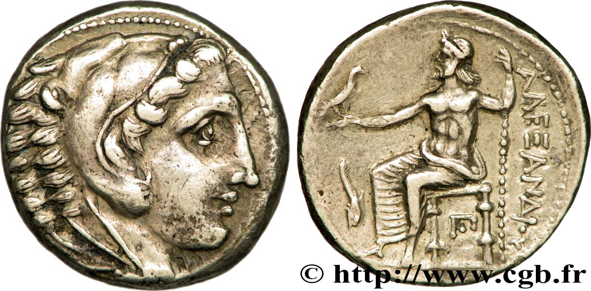 MACEDONIA - KINGDOM OF MACEDONIA - PHILIP III ARRHIDAEUS Tétradrachme AU