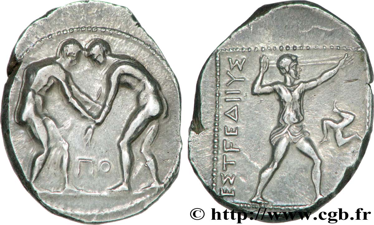 PAMPHYLIE - ASPENDOS Statère TTB+