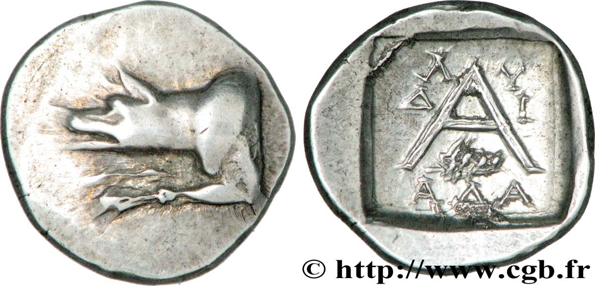 ARGOLIDE - ARGOS Hemidrachme SUP/TTB+