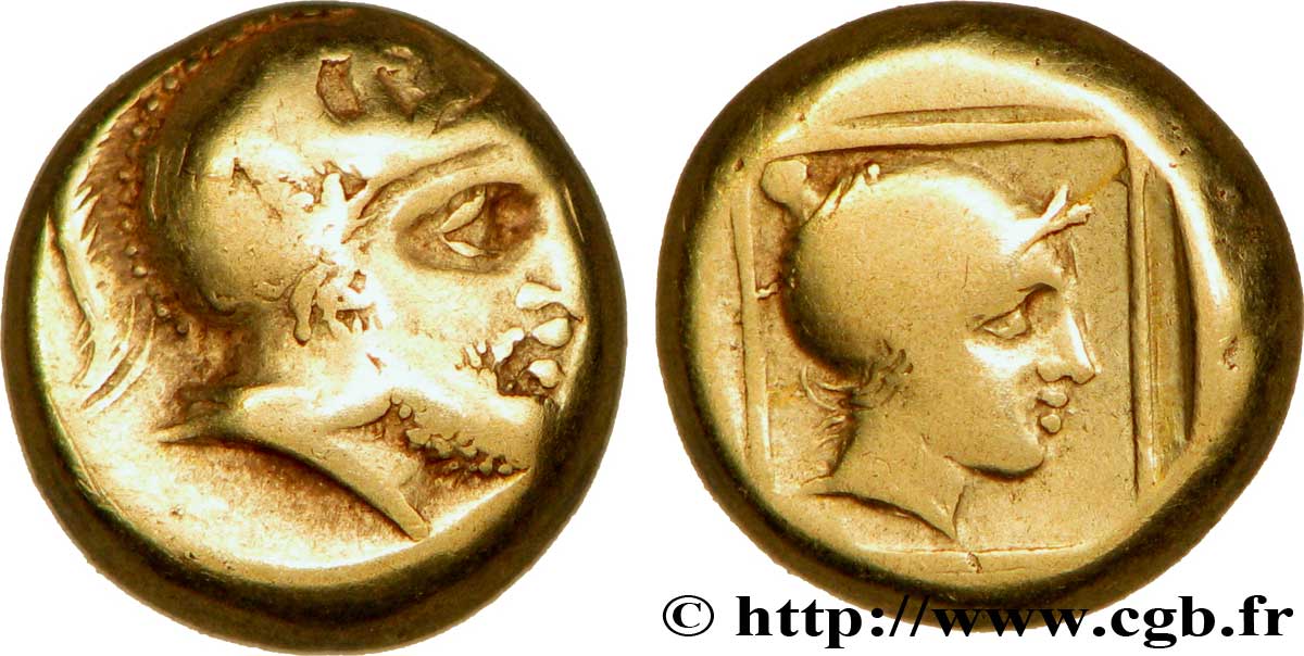 ÉOLIDE - ÎLE DE LESBOS - MYTILÈNE Hecté TB