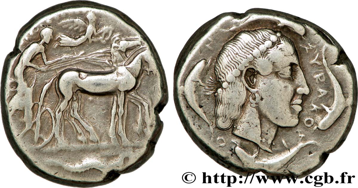 SICILE - SYRACUSE Tétradrachme TTB