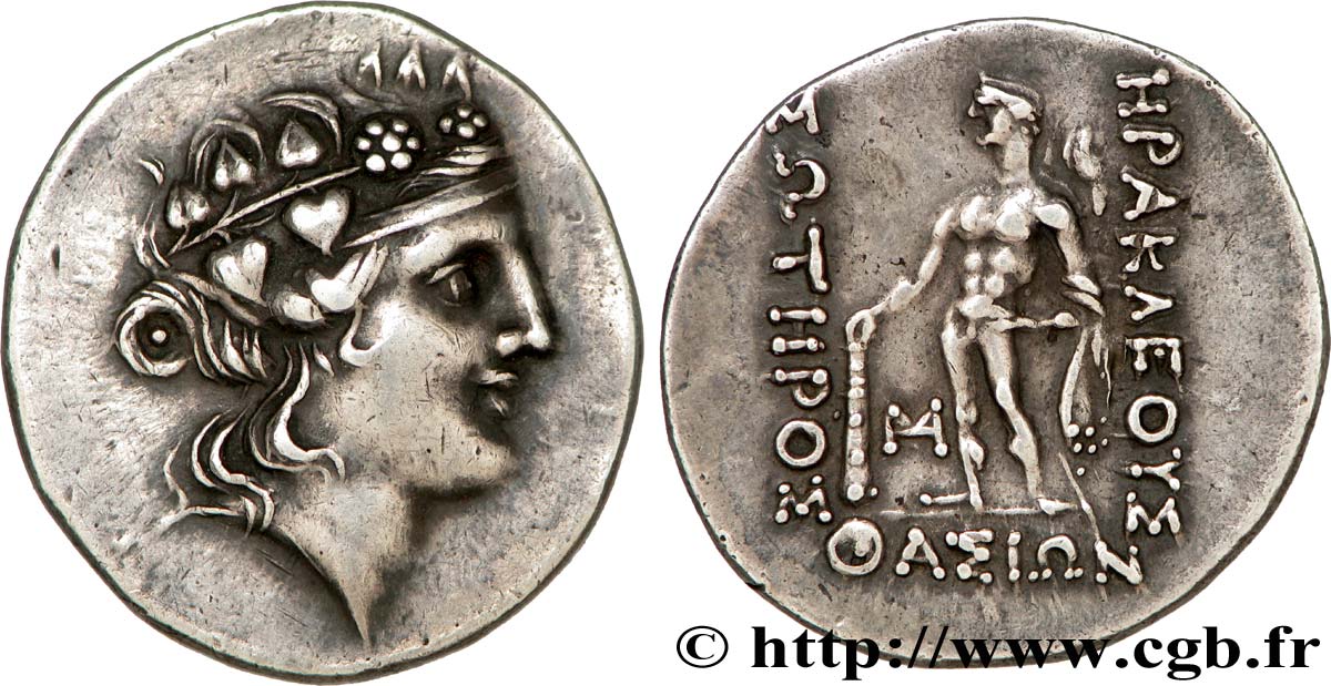 THRACE - ÎLES DE THRACE - THASOS Tétradrachme TTB+