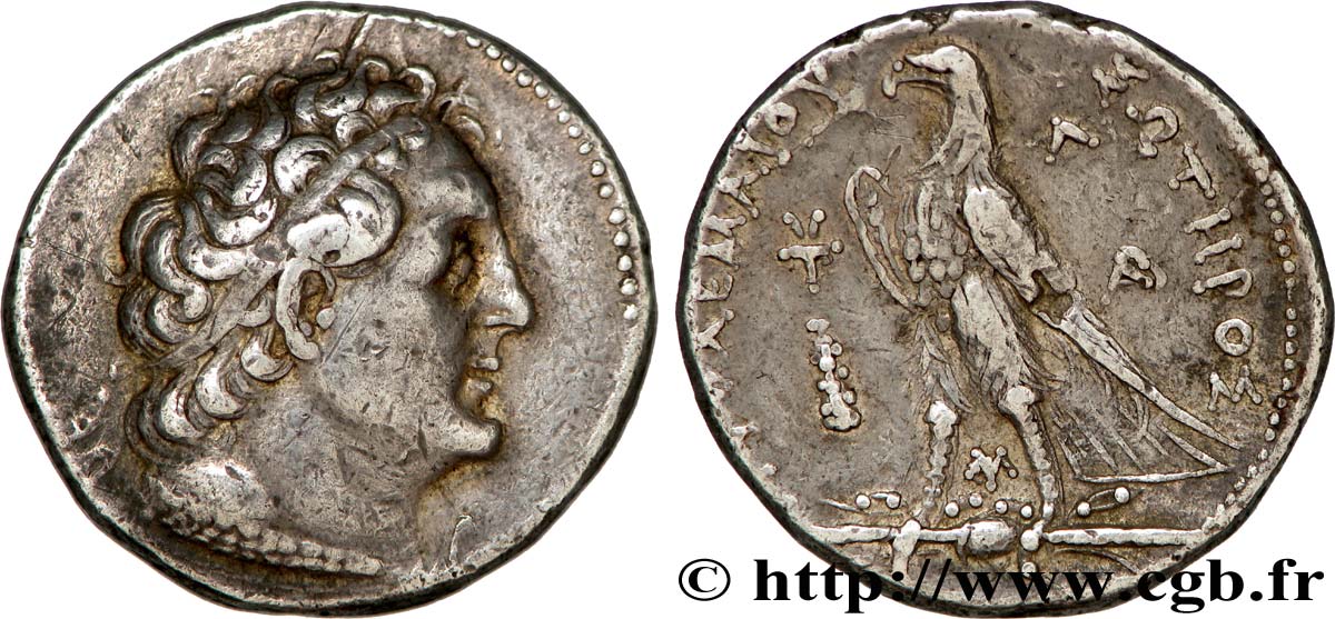 ÉGYPTE - ROYAUME LAGIDE - PTOLÉMÉE II PHILADELPHE Tétradrachme TTB
