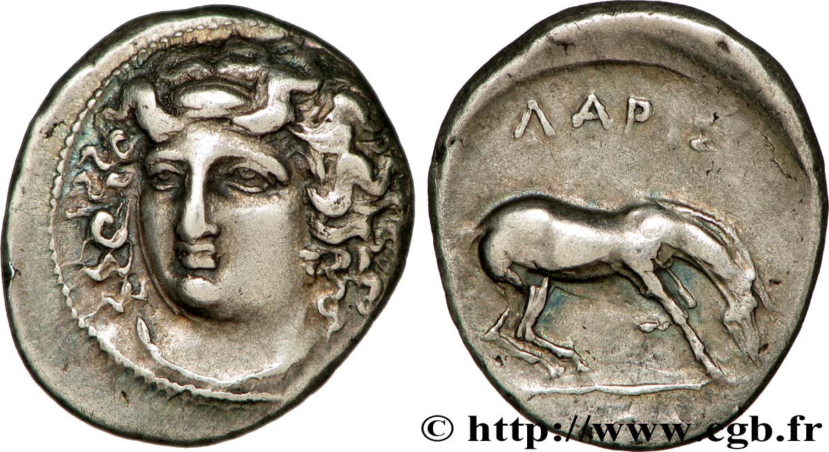 THESSALIEN - LARISSA Drachme fVZ