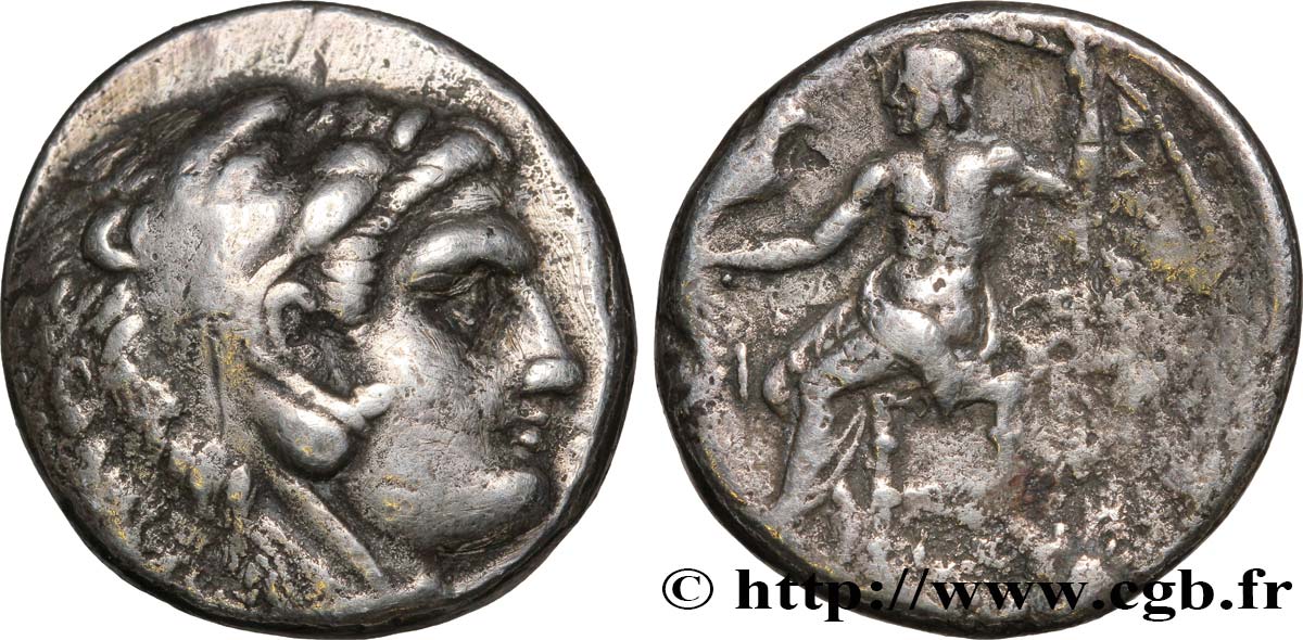 MACEDONIA - KINGDOM OF MACEDONIA - PHILIPP III ARRHIDAEUS Tétradrachme VF/VF