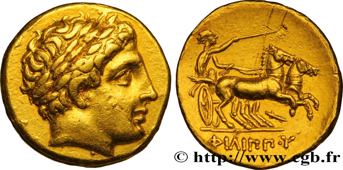 MACEDONIA - MACEDONIAN KINGDOM - PHILIPP III ARRHIDAEUS Statère d or AU