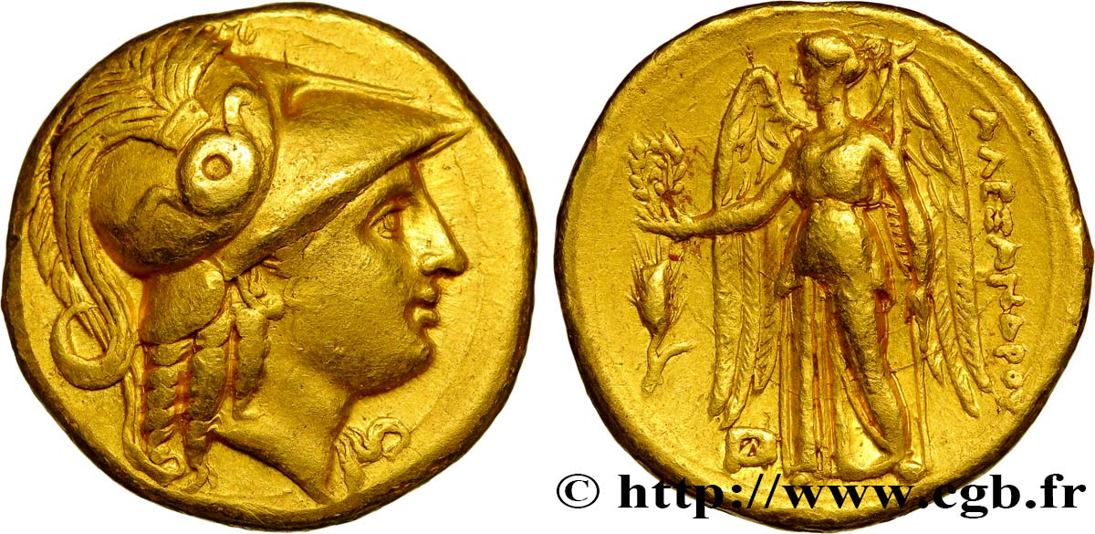 MACEDONIA - KINGDOM OF MACEDONIA - PHILIPP III ARRHIDAEUS Statère d or AU