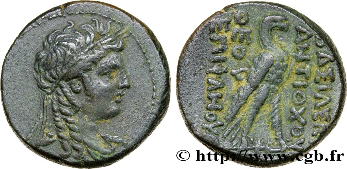 SYRIA - SELEUKID KINGDOM - ANTIOCHUS IV EPIPHANES Dichalque AU/AU
