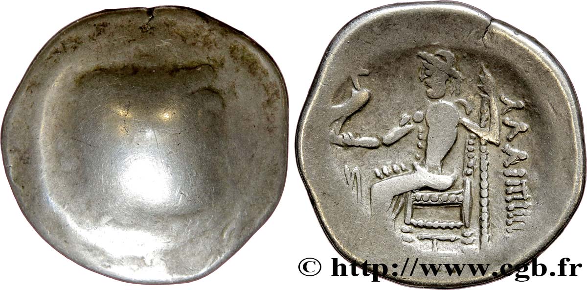 DANUBIAN CELTS - TETRADRACHMS IMITATIONS OF ALEXANDER III AND HIS SUCCESSORS Tétradrachme, imitation du type de Philippe III XF