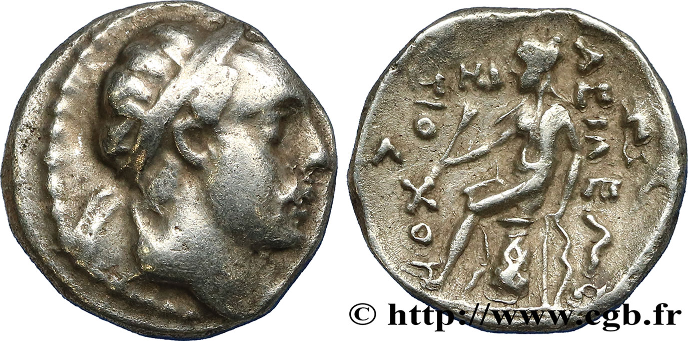 SYRIA - SELEUKID KINGDOM - ANTIOCHUS IV EPIPHANES Drachme XF