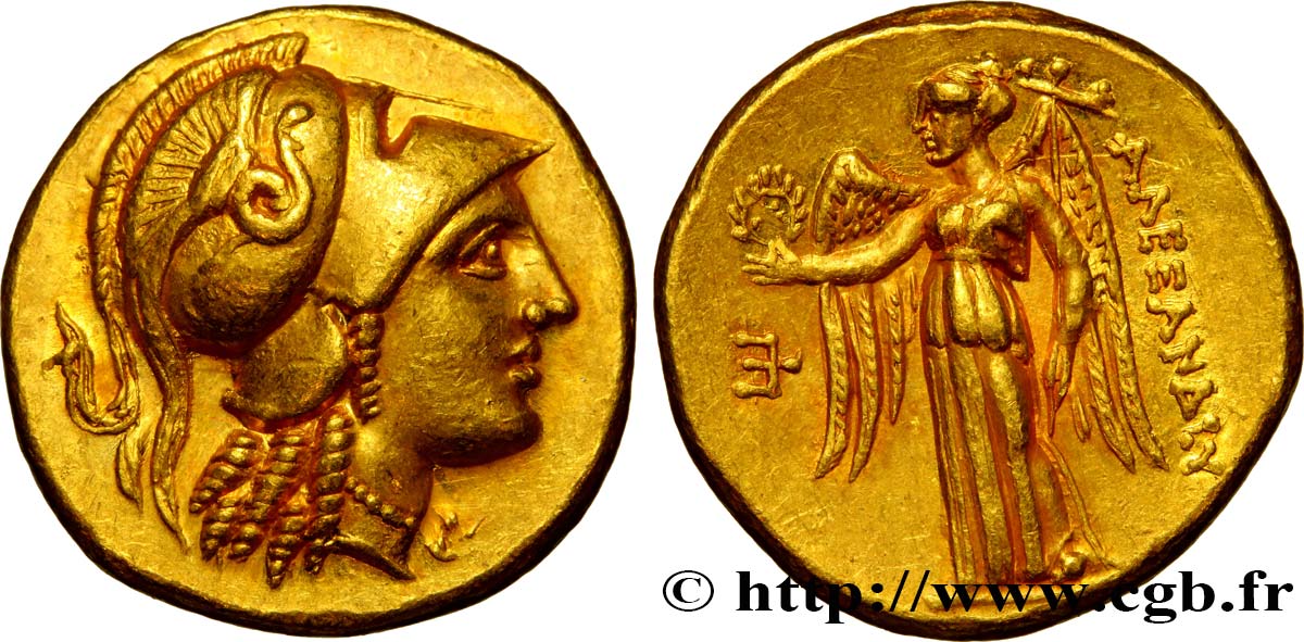 MACEDONIA - MACEDONIAN KINGDOM - ALEXANDER III THE GREAT Statère MS