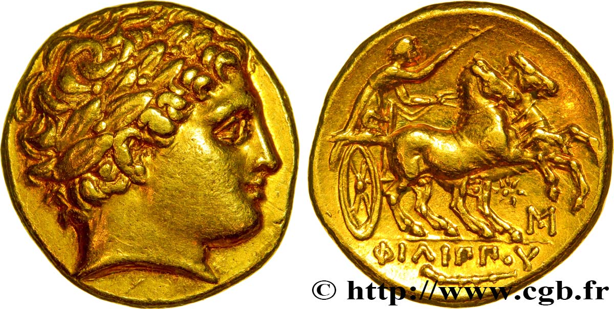MACEDONIA - MACEDONIAN KINGDOM - PHILIPP III ARRHIDAEUS Statère d or MS