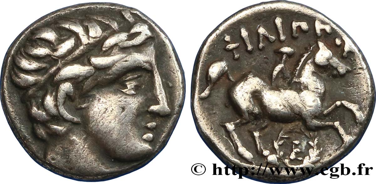MACEDONIA - MACEDONIAN KINGDOM - PHILIPP III ARRHIDAEUS Cinquième de tétradrachme AU