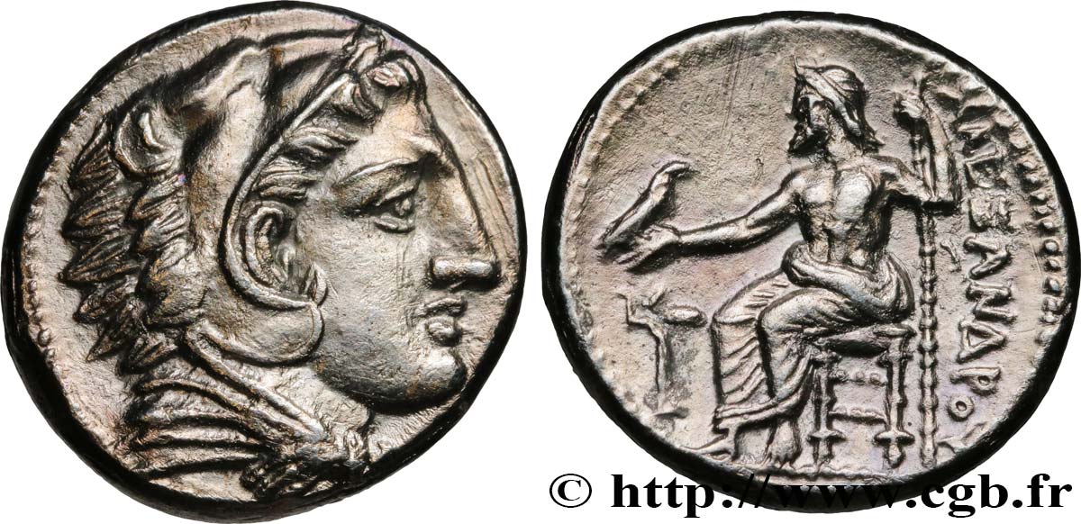 MACEDONIA - MACEDONIAN KINGDOM - ALEXANDER III THE GREAT Tétradrachme MS/AU