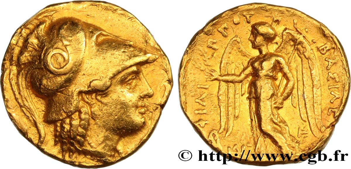 MACEDONIA - MACEDONIAN KINGDOM - PHILIPP III ARRHIDAEUS Statère d or XF