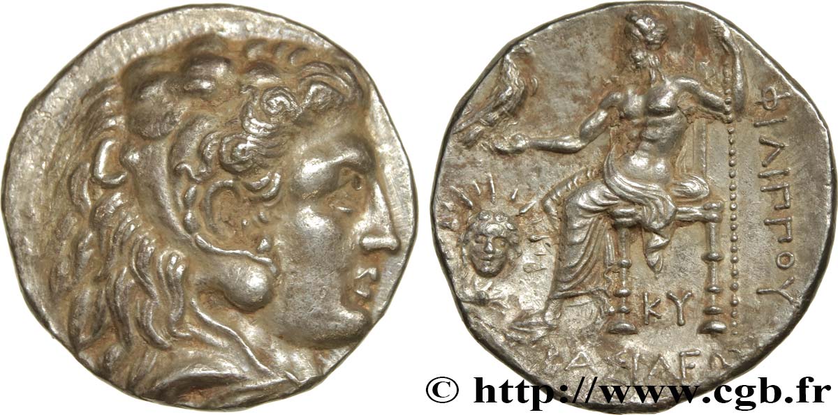 MACEDONIA - MACEDONIAN KINGDOM - PHILIPP III ARRHIDAEUS Tétradrachme MS