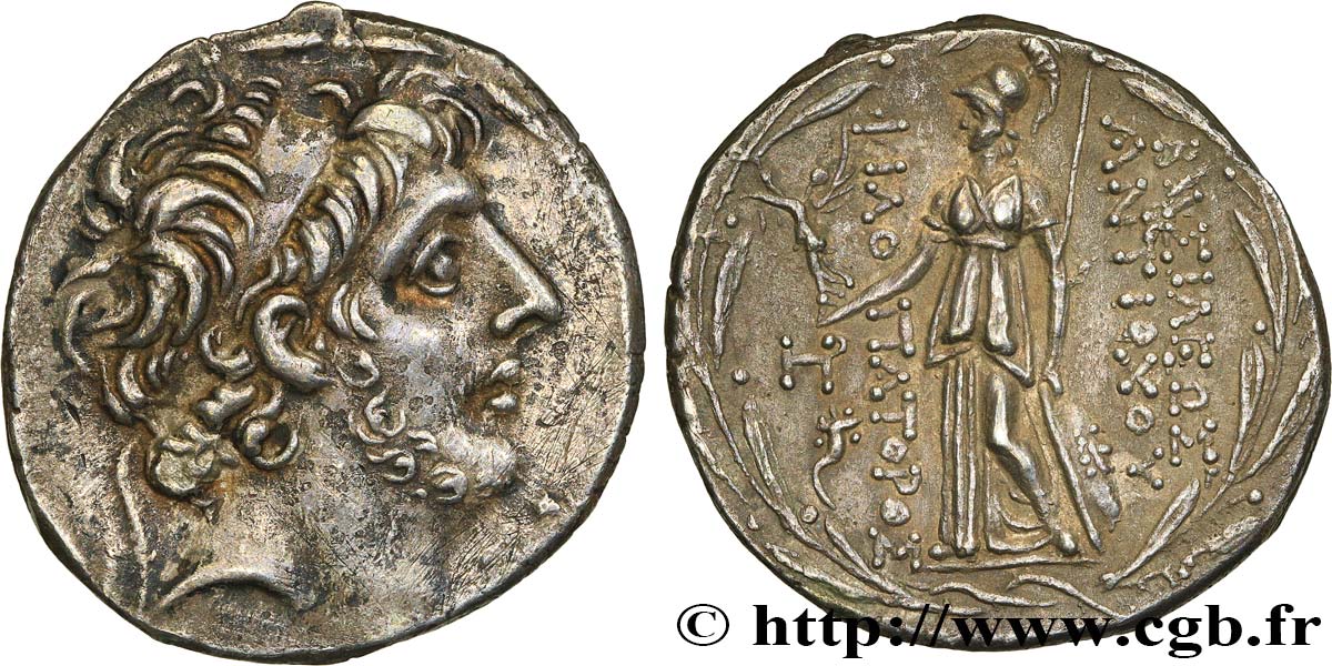 SYRIA - SELEUKID KINGDOM - ANTIOCHUS IX CYZICENUS Tétradrachme AU/MS