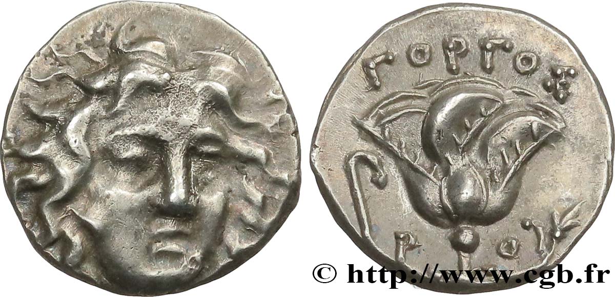 CARIA - CARIAN ISLANDS - RHODOS Hemidrachme AU/MS