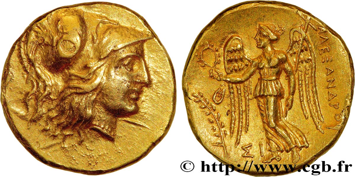 MACEDONIA - MACEDONIAN KINGDOM - ALEXANDER III THE GREAT Statère d or AU/MS
