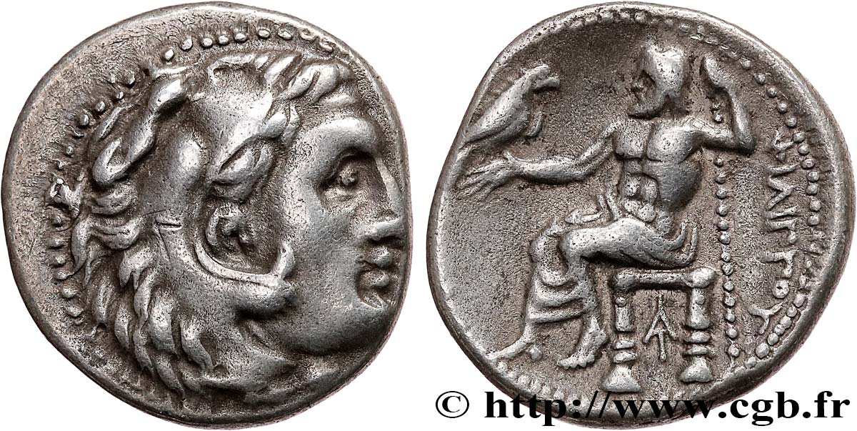 MACEDONIA - MACEDONIAN KINGDOM - PHILIP III ARRHIDAEUS Drachme AU