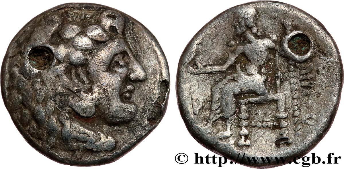 MACEDONIA - KINGDOM OF MACEDONIA - PHILIPP III ARRHIDAEUS Hemidrachme XF